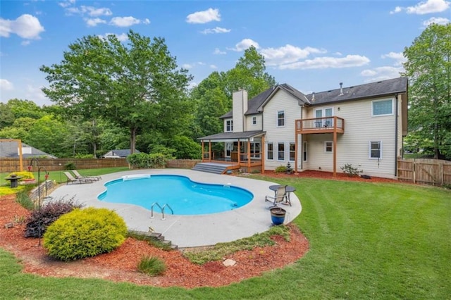 65 Millennial Ct, Lawrenceville, GA 30045 - view of swimming pool featuring a deck and a patio area