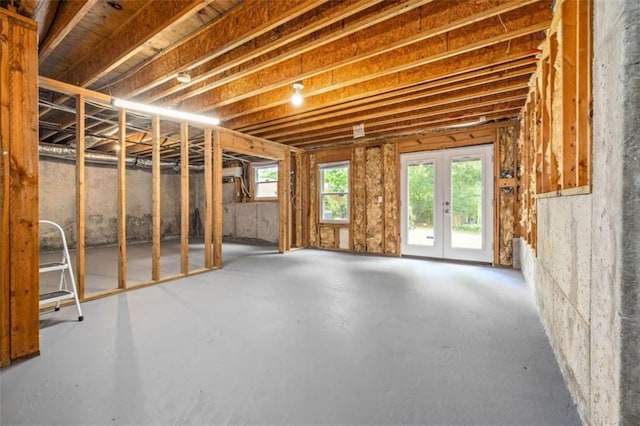 65 Millennial Ct, Lawrenceville, GA 30045 - below grade area featuring french doors
