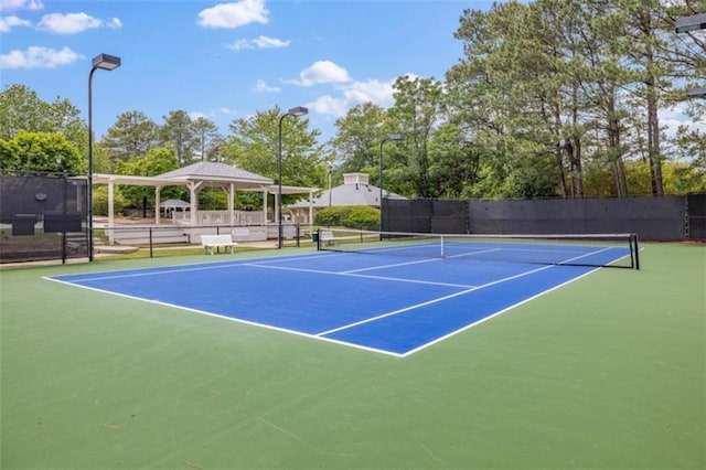 65 Millennial Ct, Lawrenceville, GA 30045 - view of tennis court featuring fence and community basketball court