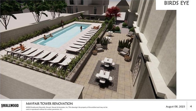 199 14th St NE Unit 2010, Atlanta, GA 30309 - pool with a patio