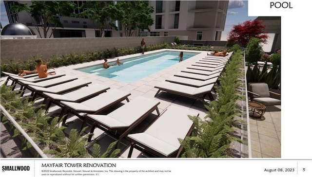 199 14th St NE Unit 2010, Atlanta, GA 30309 - community pool with a patio