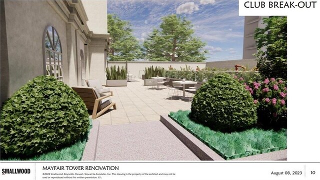199 14th St NE Unit 2010, Atlanta, GA 30309 - view of patio with an outdoor hangout area