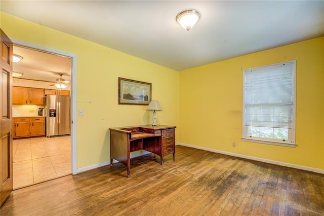 1850 Francis Rd SW, Conyers, GA 30094 - office space with baseboards and wood finished floors