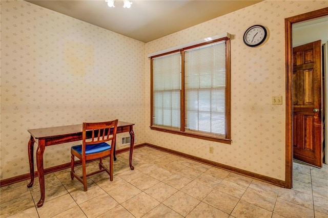 1850 Francis Rd SW, Conyers, GA 30094 - office space featuring light tile patterned floors, baseboards, and visible vents