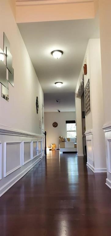4520 Essen Ln, Cumming, GA 30041 - hall featuring wood finished floors