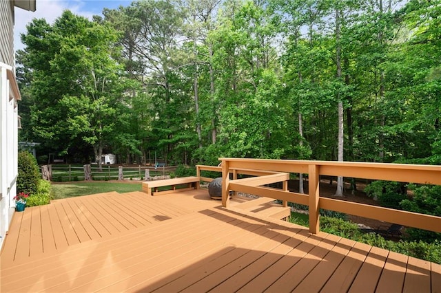 view of deck