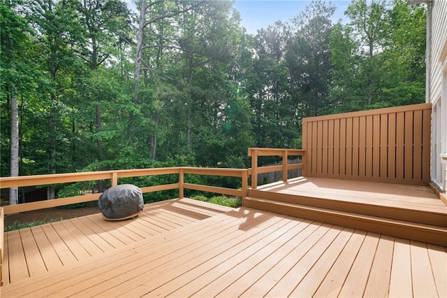 view of deck