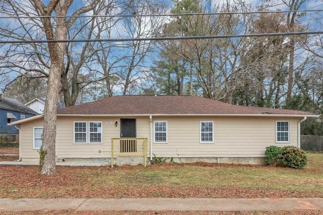 2222 Mcafee Rd, Decatur, GA 30032 - single story home with a front lawn
