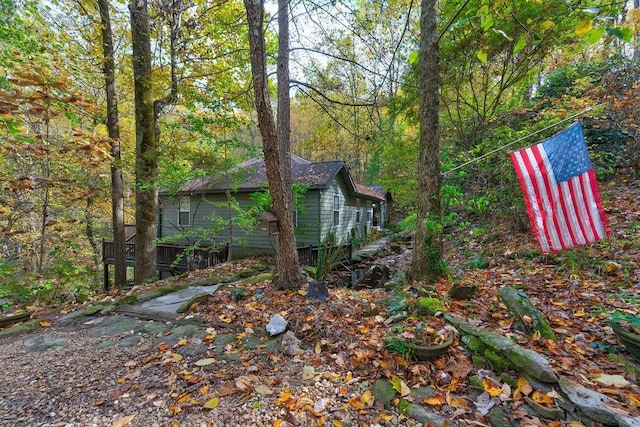 view of side of home