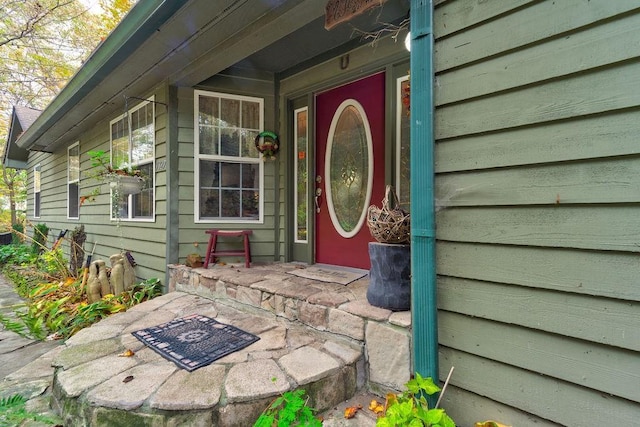 view of property entrance