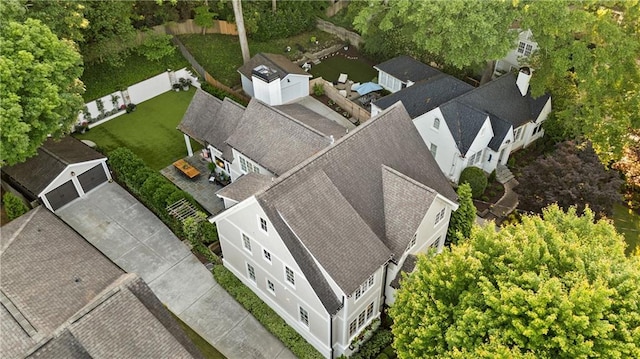 drone / aerial view