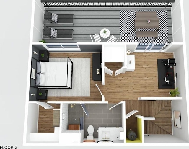 22 Airline St NE Unit 403, Atlanta, GA 30312 - room layout