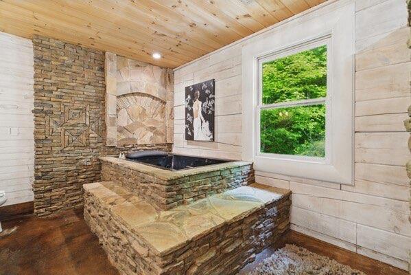 230 Old Mill White Ext, Jasper, GA 30143 - bathroom with wooden ceiling