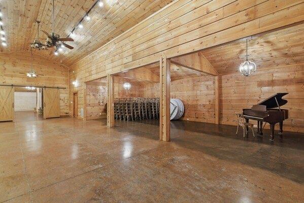 230 Old Mill White Ext, Jasper, GA 30143 - miscellaneous room with ceiling fan, wood walls, high vaulted ceiling, and wood ceiling