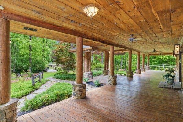 230 Old Mill White Ext, Jasper, GA 30143 - view of deck