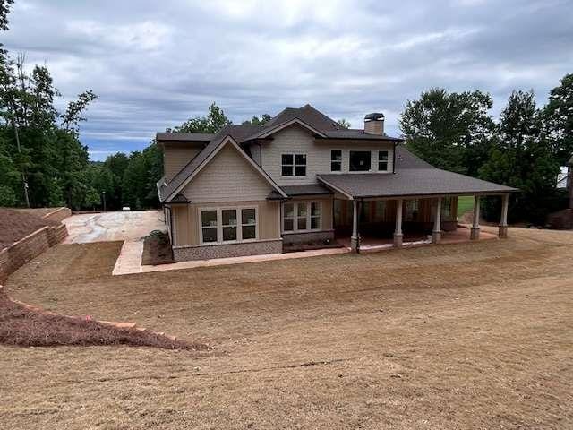 4563 Fawn Path, Gainesville, GA 30506 - back of house with a chimney
