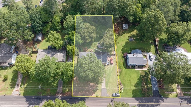 312 Glen Iris Dr, Monroe, GA 30655 - aerial overview of property's location featuring property boundaries highlighted