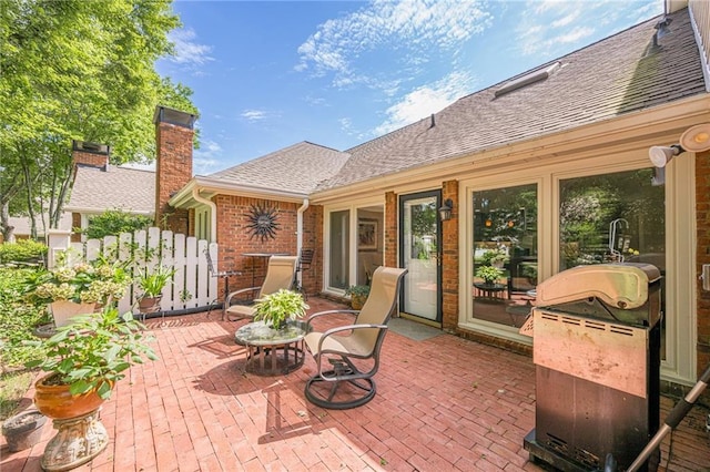 535 Brickleberry Ln, Roswell, GA 30075 - view of patio with grilling area