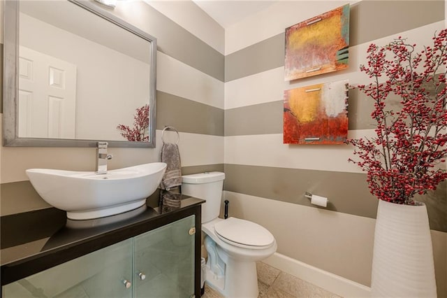 535 Brickleberry Ln, Roswell, GA 30075 - bathroom with vanity and tile patterned floors