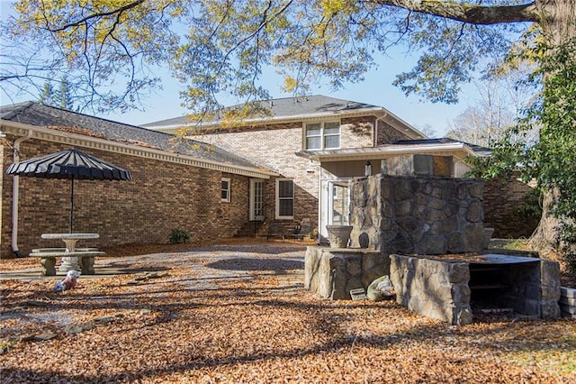 view of rear view of house