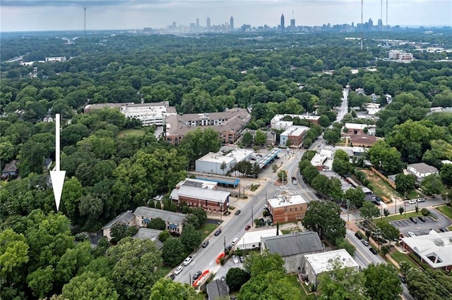 2023 Oakview Rd SE Unit 226, Atlanta, GA 30317 - bird's eye view of city skyline and a forest