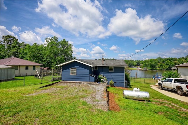 233 S Spring Rd, Eatonton, GA 31024 - back of house with a water view
