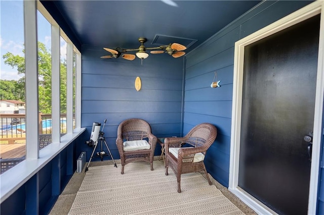 233 S Spring Rd, Eatonton, GA 31024 - view of sunroom