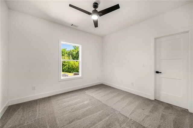 7262 Creekside Way, Jefferson, GA 30549 - carpeted spare room featuring ceiling fan and baseboards