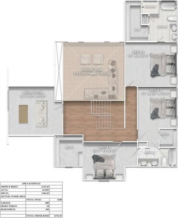 7262 Creekside Way, Jefferson, GA 30549 - view of room layout