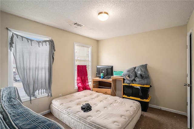 1135 Misty Meadows Way, Hampton, GA 30229 - bedroom with carpet flooring and a textured ceiling