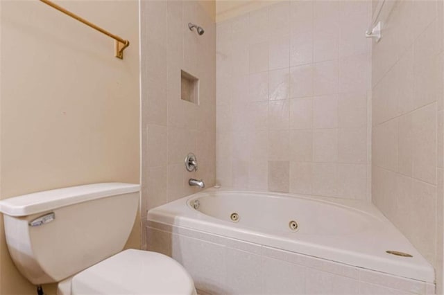 5170 Stone Croft Trl, Atlanta, GA 30331 - bathroom with toilet and tiled shower / bath