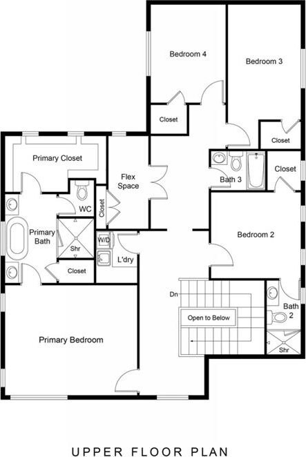1461 Bubbling Creek Rd NE, Brookhaven, GA 30319 - property floor plan