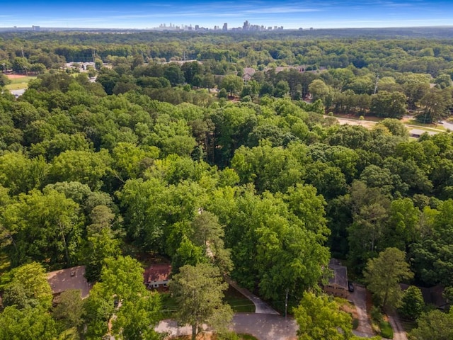 1461 Bubbling Creek Rd NE, Brookhaven, GA 30319 - bird's eye view of a heavily wooded area