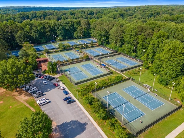 1461 Bubbling Creek Rd NE, Brookhaven, GA 30319 - aerial view of a forest