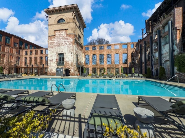 view of community pool