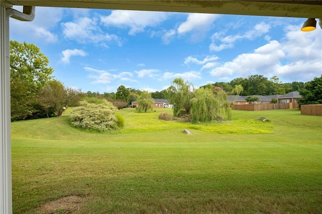 view of home's community featuring a lawn