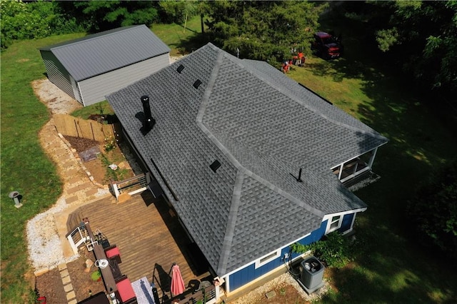 aerial view