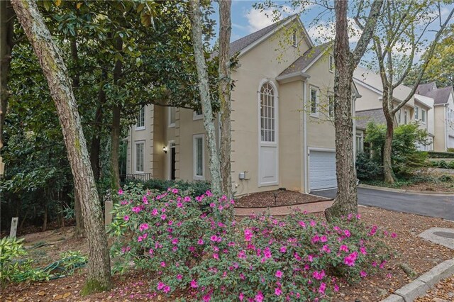 view of rear view of property