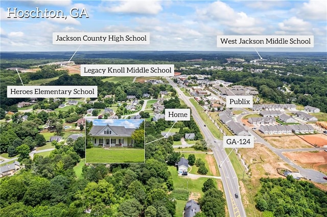 38 Olde Wick Trl, Hoschton, GA 30548 - aerial view of residential area