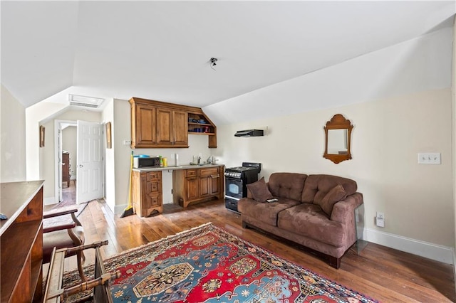 38 Olde Wick Trl, Hoschton, GA 30548 - living room with light wood-type flooring and lofted ceiling