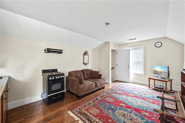 38 Olde Wick Trl, Hoschton, GA 30548 - living room featuring vaulted ceiling and wood finished floors