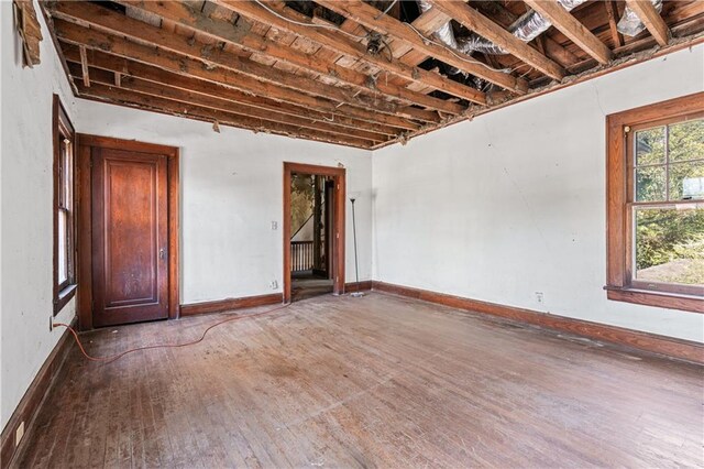 1225 Clifton Rd, Atlanta, GA 30307 - unfurnished room featuring wood-type flooring