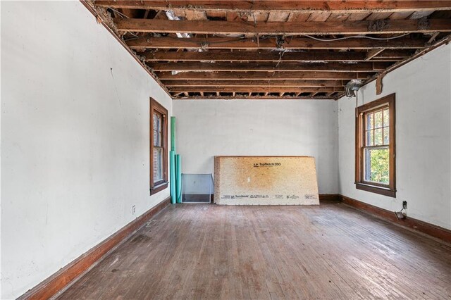 1225 Clifton Rd, Atlanta, GA 30307 - basement with wood-type flooring
