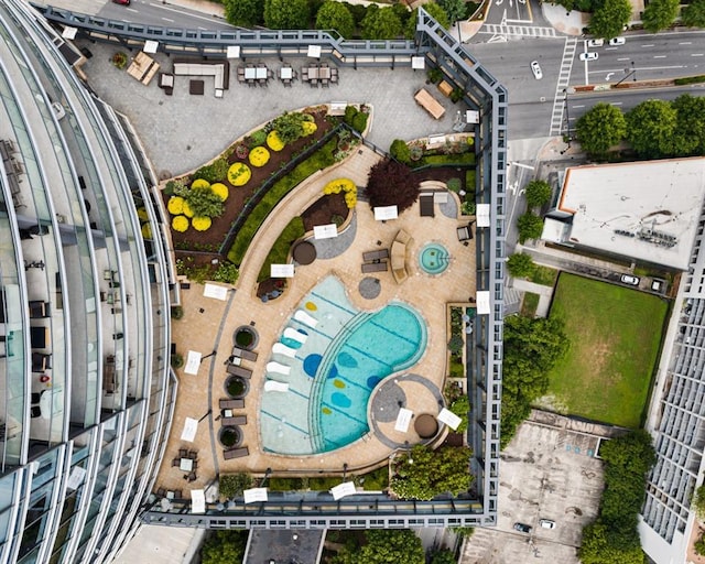 bird's eye view