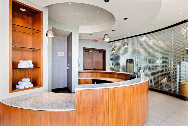 view of reception area