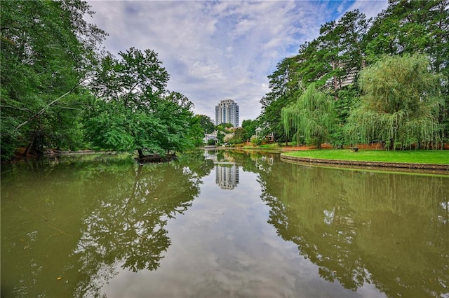 property view of water