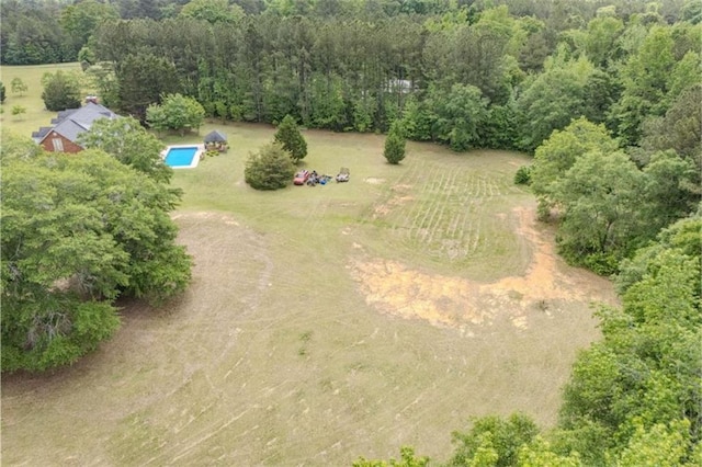 7174 Rockmart Rd, Silver Creek, GA 30173 - bird's eye view featuring a view of trees