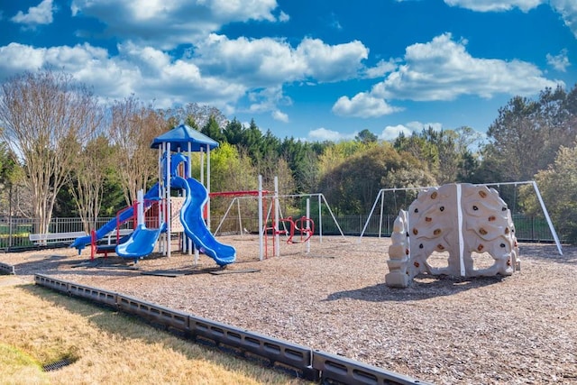 view of play area