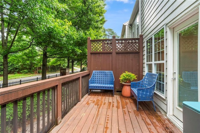 2343 Limehurst Dr NE, Atlanta, GA 30319 - view of wooden terrace
