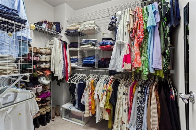 2343 Limehurst Dr NE, Atlanta, GA 30319 - walk in closet with carpet flooring